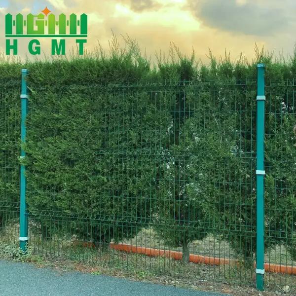 Cheap Price Professional Residential Privacy PVC Coated Curved Steel Design