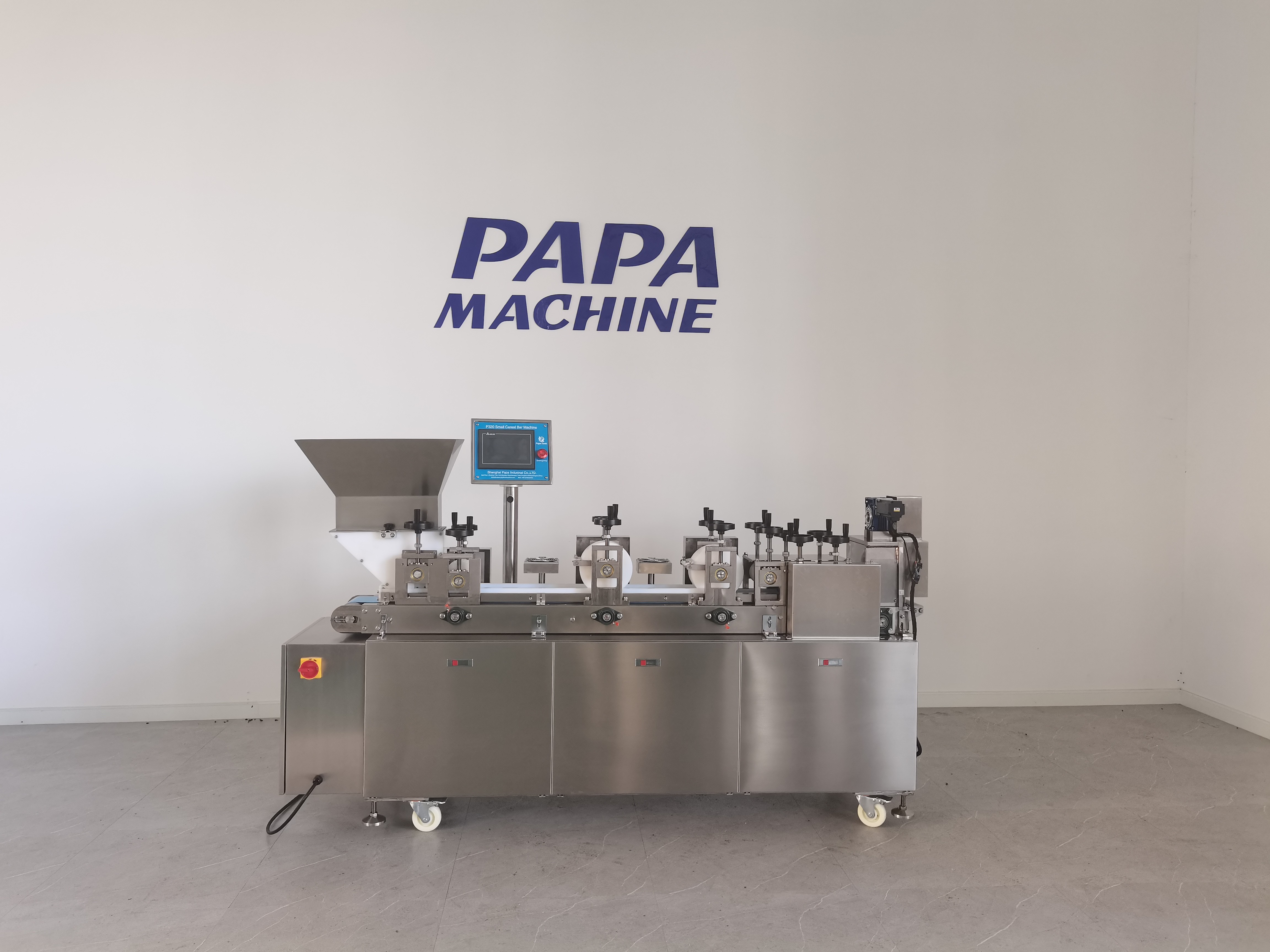 Papa Small P320 Oatmeal Cereal Bar Forming Machine