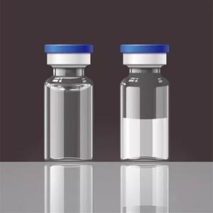 China Medical Brown Sterile Empty Vials 10ml Amber Glass Vials With Flip Off Seals wholesale