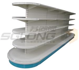 China Half Round Supermarket / Convenience Store Display Racks Indoor Outdoor wholesale