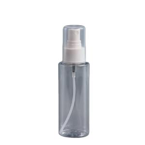 China Transparent 18mm 100ML PET Spray Bottle With Nozzle 13g wholesale