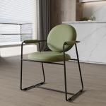 Minimalist Ultra Modern Dining Chairs Titanium Frame Stainless Steel Dining
