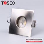 82mm Recessed Anti Glare Downlights Fixture Gu10 AC 220-240V