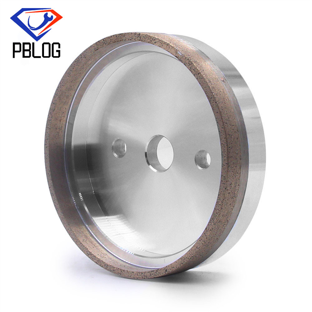 Double Slot Diamond Grinding Wheel Working Layer Size 4mm*2 Max Speed 3500rpm