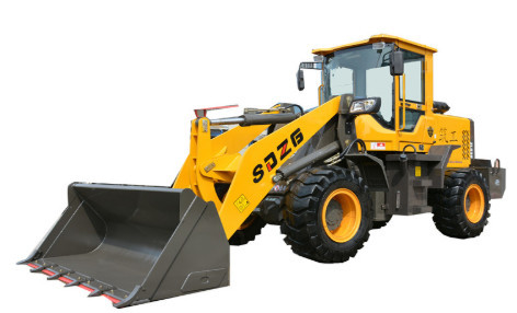 Quality ISO 2600kg Loader Construction Equipment 30° Gradeability for sale