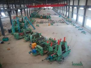 China High Frequency Tube Mill Line , Industrial Steel Pipe Making Equipment wholesale