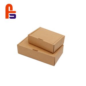 China Recyclable Brown Light Weight Kraft Paper Packaging Box wholesale