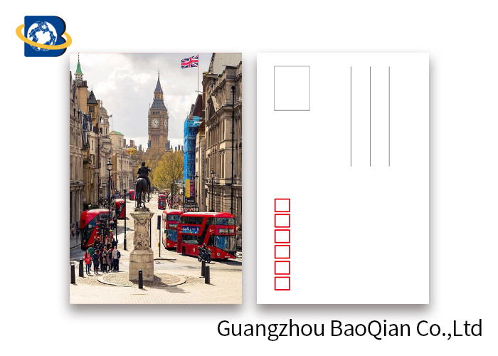 Tourist Tttraction 3d Lenticular Card , Lenticular Postcard Printing Souvenir Tourist Gifts