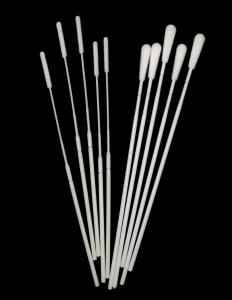 China EO Sterilizied Viral Sampling Swab 10mm Head Length Any Point Breakable wholesale