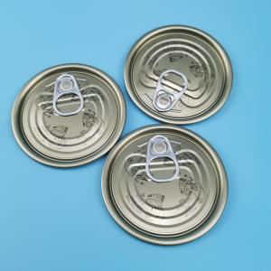 China FDA 52mm 56mm 65mm Tinplate Jar Lids Easy Open End wholesale