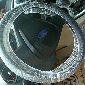 Disposable Plastic Steering Wheel Cover/White Plastic Steering-Wheel Cover Universal 4S Shop Dedicated Show