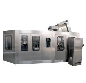 China AISI304 4000BPH Bottle Washing Filling Machine 110mm Dia wholesale