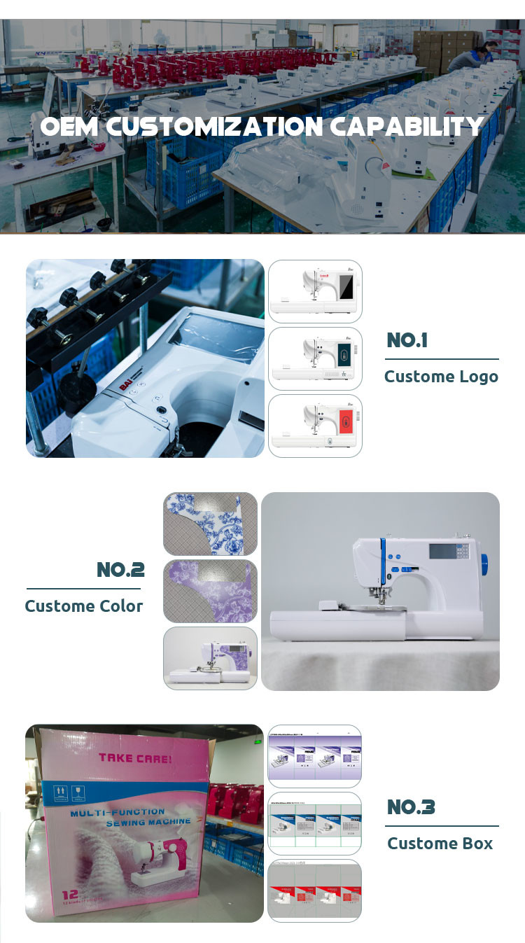 BAI Embroidery Machine Table Stand Industrial 240V Single Head