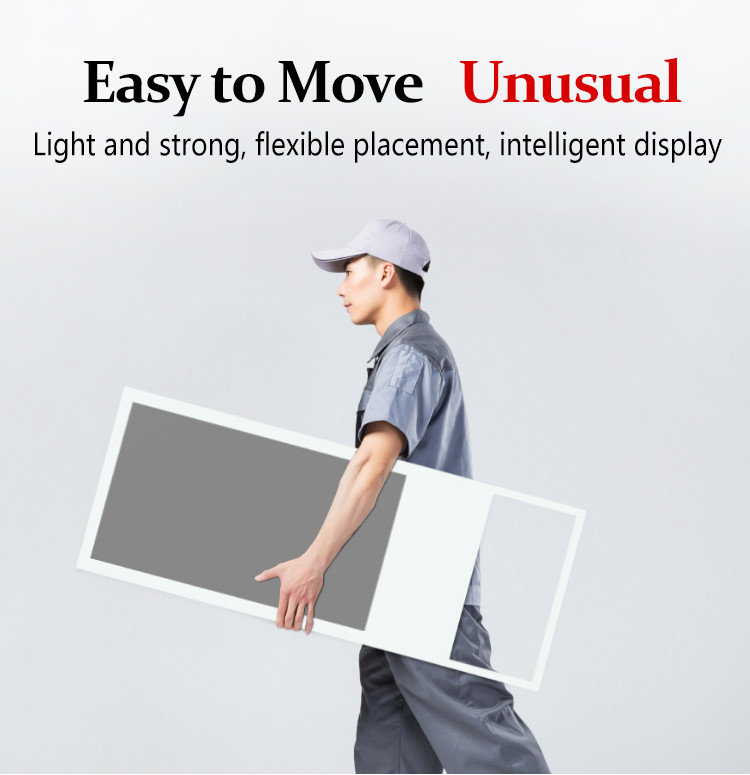 1080P 4K 2G DDR3 Floor Standing Digital Signage Aluminum Alloy Frame