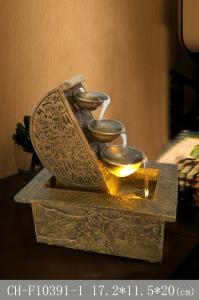 China Painting Golden Fortune Indoor Waterfall Fountain wholesale