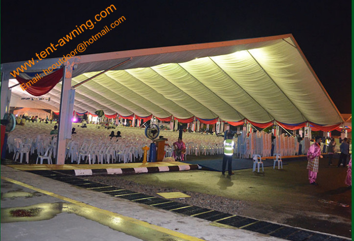Event Party Waterproof Indian Wedding Tent Aluminum Structure Fire Retardant Marquee