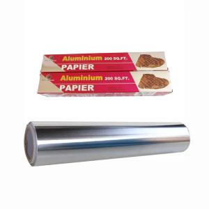 China Household Heavy Duty Aluminum Foil Roll Sheets With Cutter wholesale