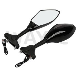 China Universal Rearview Motorcycle Side Mirror Glass LED Material wholesale
