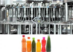 China SUS304 2L Glass Bottle Fruit Juice Packing Machine 4000BPH With Homogenizer wholesale