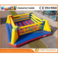 China Gladiator Joust Inflatable Wrestling Boxing Ring With 0.55 MM PVC Tarpaulin Material for sale