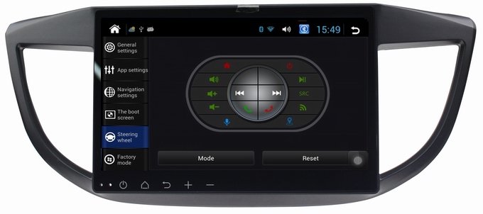 Ouchuangbo free shipping Honda CRV 2012 car stereo with radio bluetooth gps navigation 10.1 inch screen