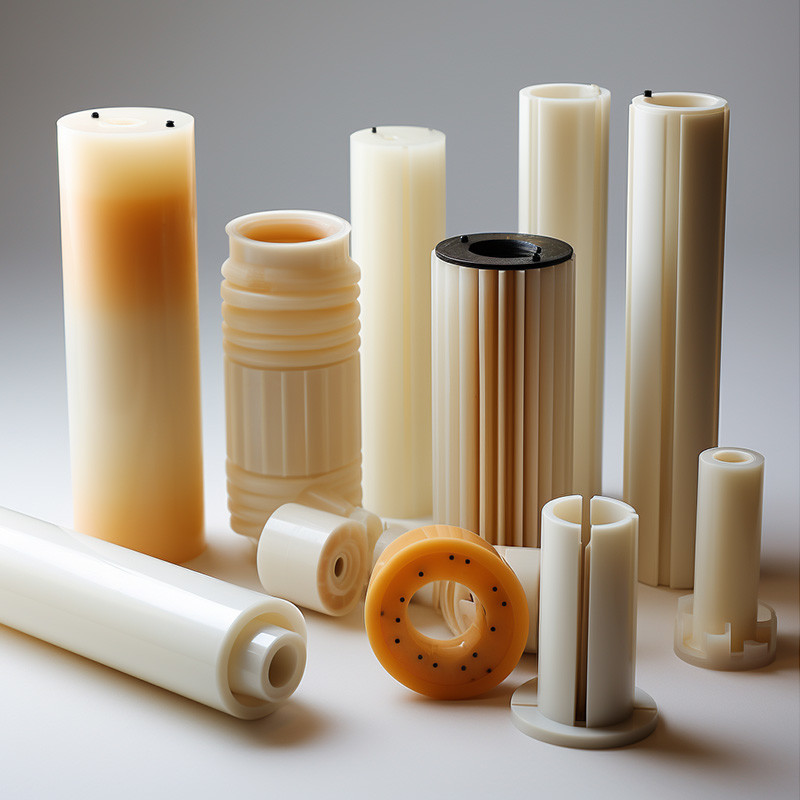 POM PET PVC Machined Plastic Components CNC Turning Milling Processing