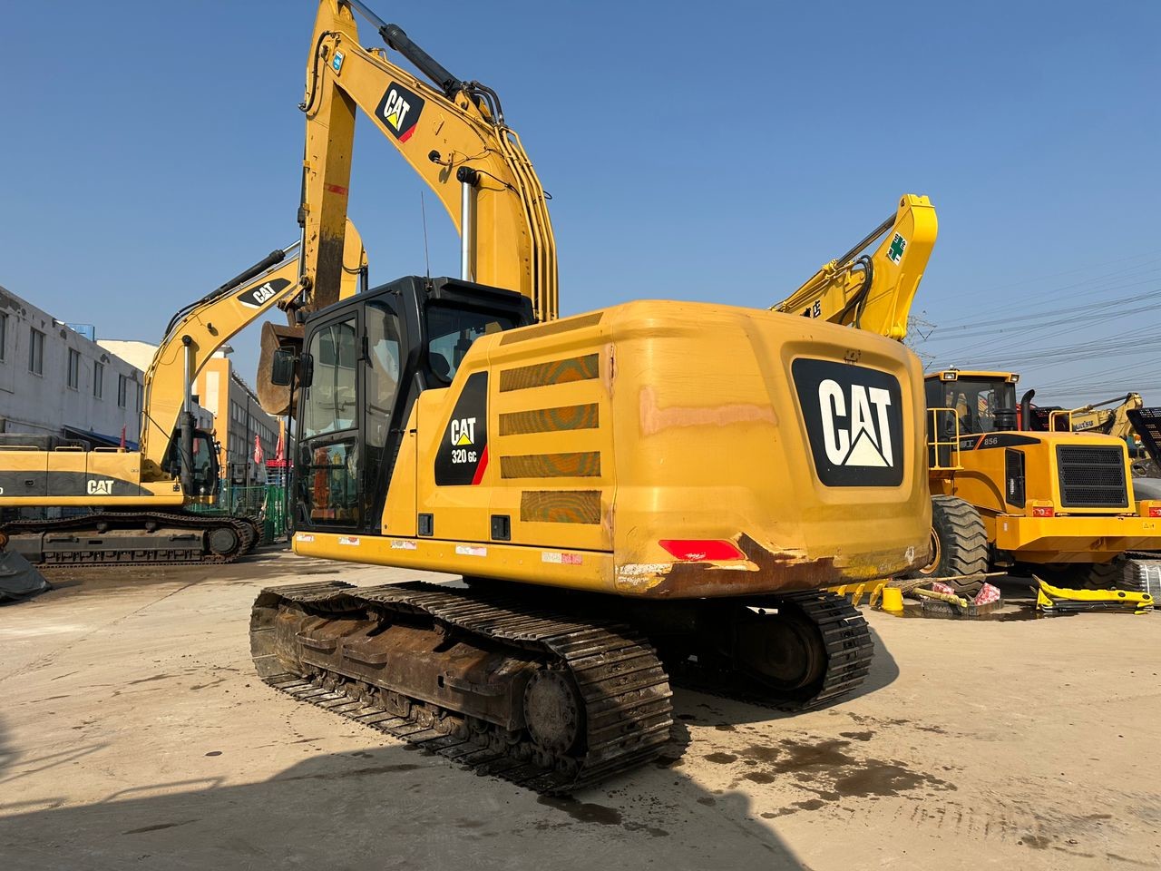 320G used CAT 2021 used mini excavator construction equipment 330GC used kubota mini excavator