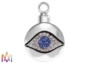 China 25G Cremation Urn Necklace Ashes Engraved Necklace Charms wholesale
