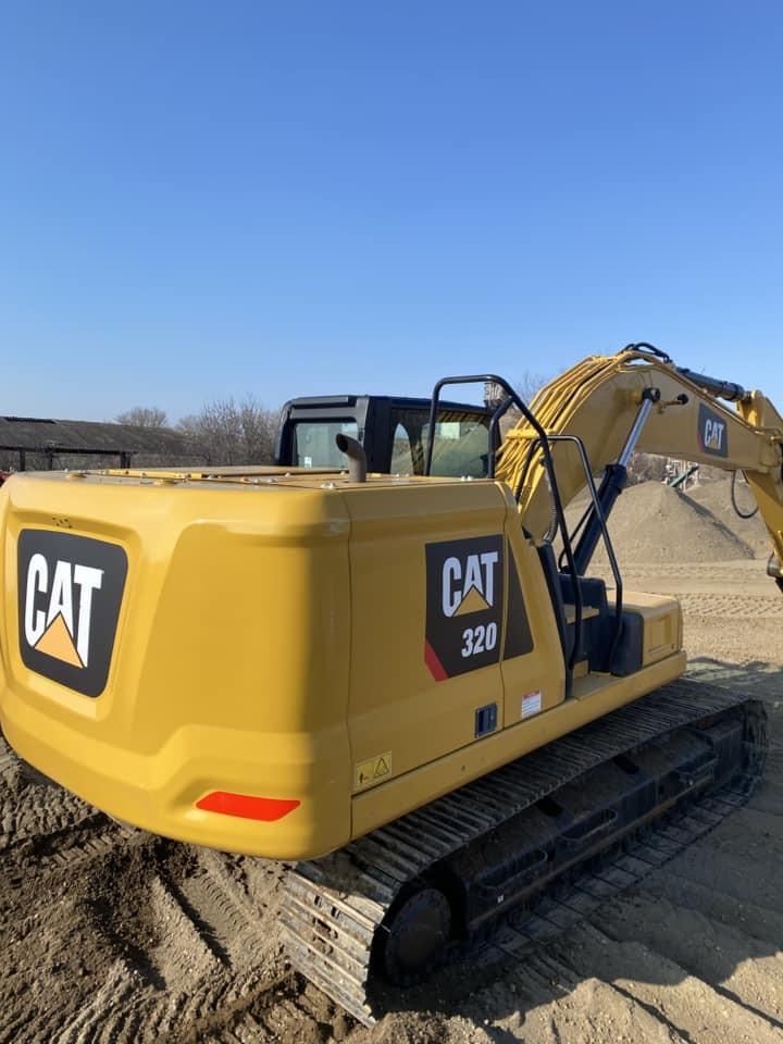 Original Paint Used Cat 320 Machinery Heavy Duty Vehicle Mining 20ton Digger