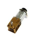 Load Speed 2.4~6( V ) 12250 RPM Brush DC Gear Motor With Worm Gear Box for