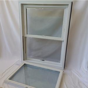 China Commercial White UPVC Soundproof Windows Sash Bay wholesale