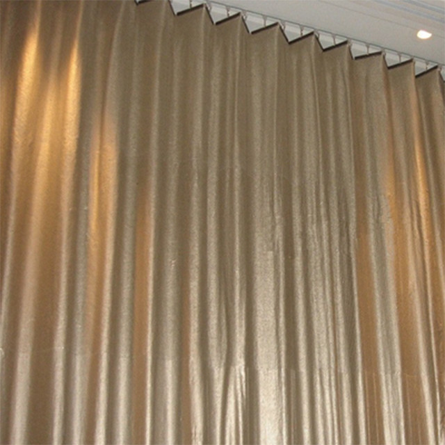 Top quality hot sale cheap Gold Color Metallic Sequin Cloth metal Mesh curtain Fabric for clothing