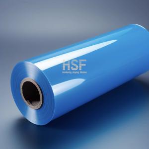 China Translucent Blue Mono Oriented Polypropylene Film Width 1300mm wholesale
