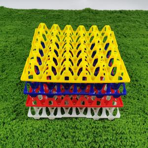 China Eco Friendly Egg Tray For Agricultural Egg Packing Red Yellow Blue White Colors 30 Holes wholesale