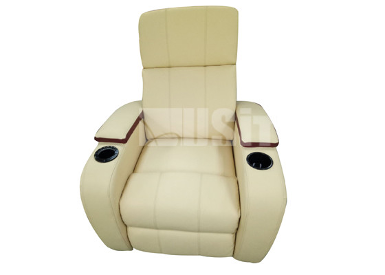 SGS Soft Foam On CIFF VIP Recliner Movie Seating Chair