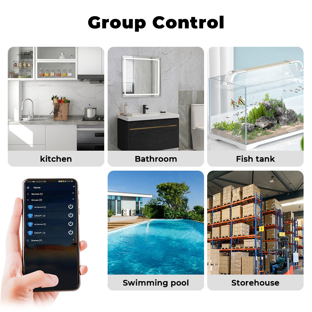 Zigbee Water leakage sensor Linkage Alarm App Water Leak Detector Tuya Zigbee Water Immersion Sensor