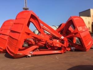 China Mechanical Control Orange Peel Grab Bucket wholesale