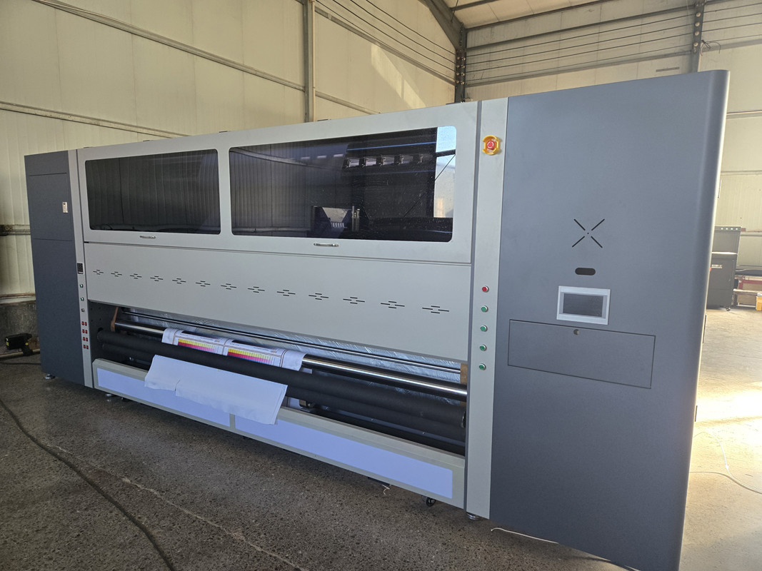 12 Maximum Winding Diameter Flag Printing Machine With 720x1200dpi Resolution