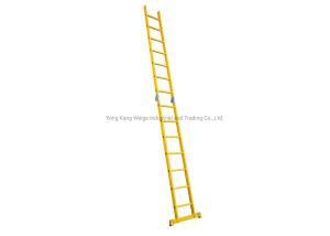 China Anti Corrosion 5.0m 2X9 Fiberglass Step Ladder wholesale