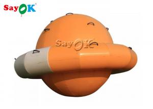 China Waterproof Inflatable Water Toys Saturn Rocke UFO Water Gyroscope wholesale