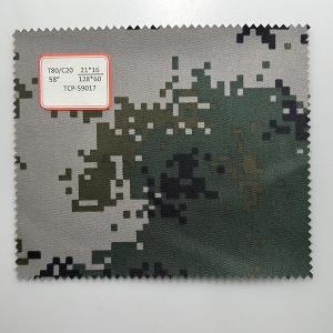 China Ocean Jungle Work Fabric Outdoor Clothing Camouflage Fabric 21X16 120X60 wholesale