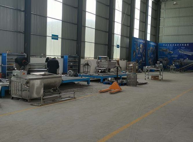 304 Stainless Steel Automatic Sweet Potato Yam Washing Machine Peeling Production Line