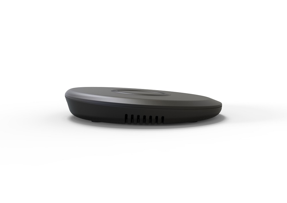 Portable Wireless Charger Pad Dual Alarm Iphone Charger Pad With Real Time Clock