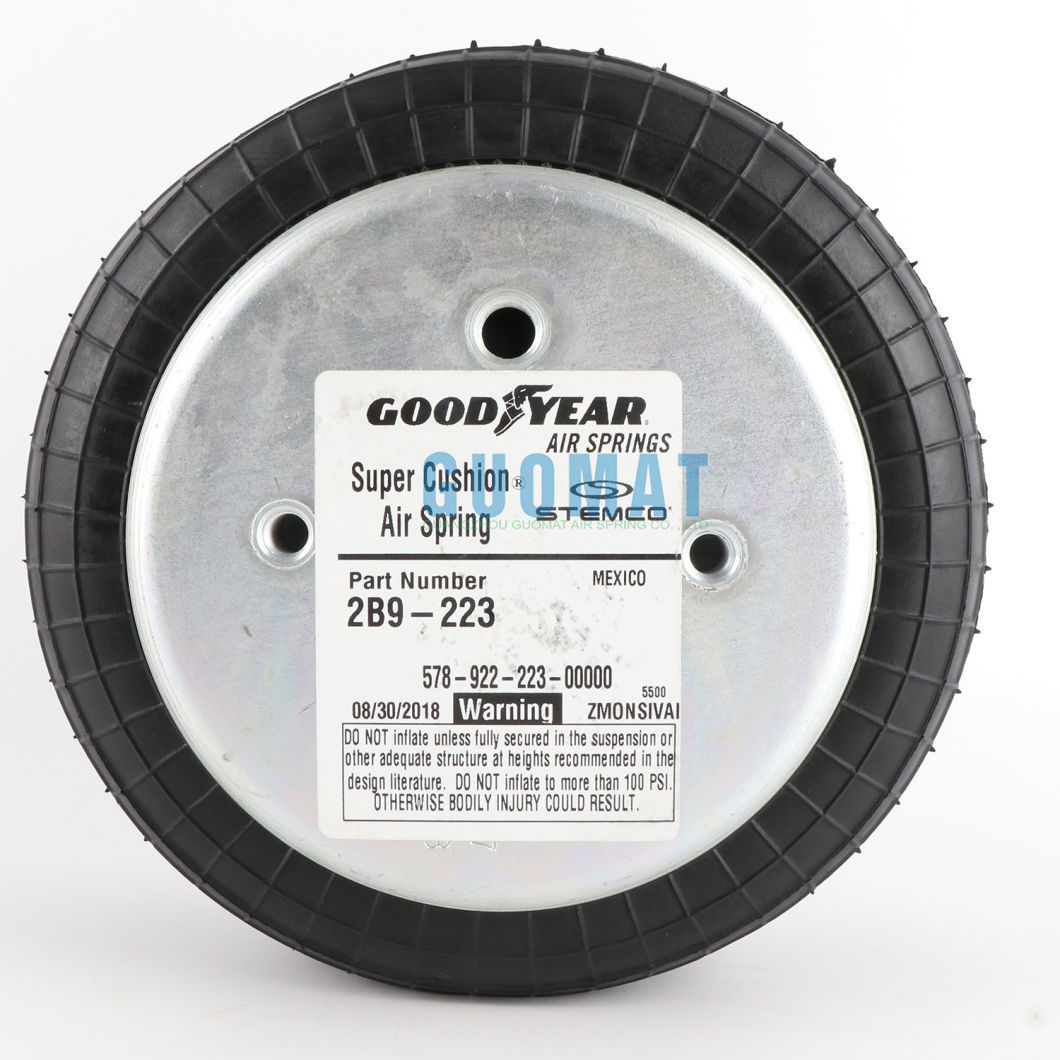 2b9-223 Goodyear Air Spring Replaces 2b9-2250 / Springride S09201nb Flexible Member 578-92-3-211 Cross to Fire Stone W01 M58 6887