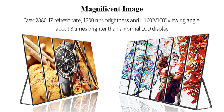 Professional Digital Outdoor LED Poster P2 Outdoor LED Poster Customized For Commercial Advertising