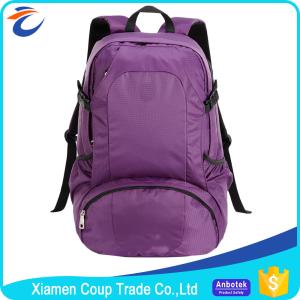 China Customized Colors Nylon Sports Bag , Light Travel Backpack For Women wholesale