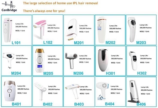 Skin Rejuvenation 110V Quartz Lamp Skin Pearl IPL Handset