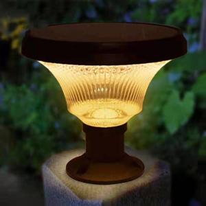 China Aluminum material waterproof outdoor use Garden Pillar Light Courtyard Stigma Post Lantern Lighting Gateway Park Pathway wholesale