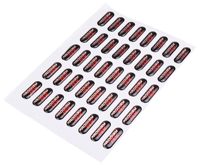 Custom printed permanent self adhesive epoxy resin gel stickers