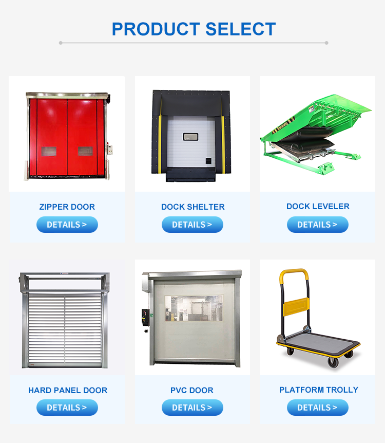 Repairable Plastic Rolling Industrial Roller Doors No Dust High Speed Zipper 220v
